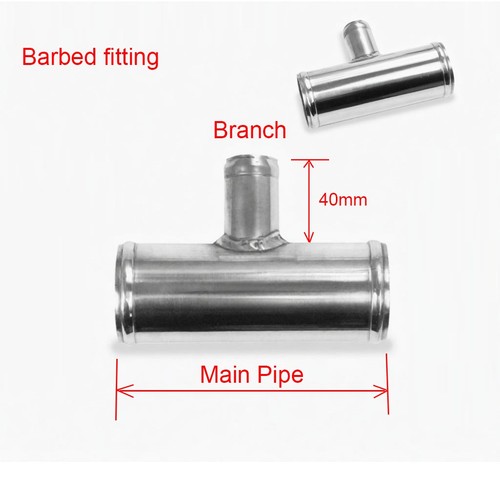 Aluminium piece pipe - t,