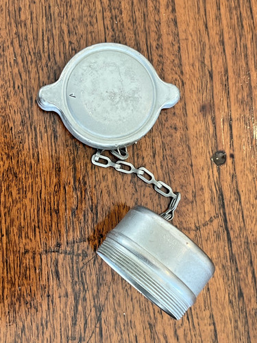 Aircraft fuel cap - cap, assembly