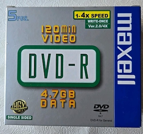 Maxell recordable dvd blank - recordable,