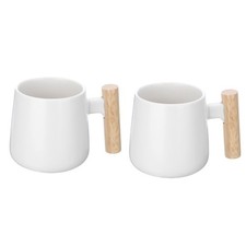 2pcs Ceramic Coffee Mug 12.85