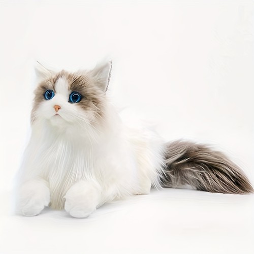 Realistic plush cat soft - cat, toy