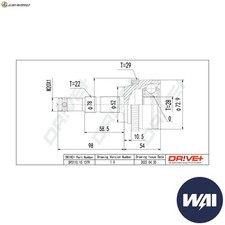 Joint kit driveshaft