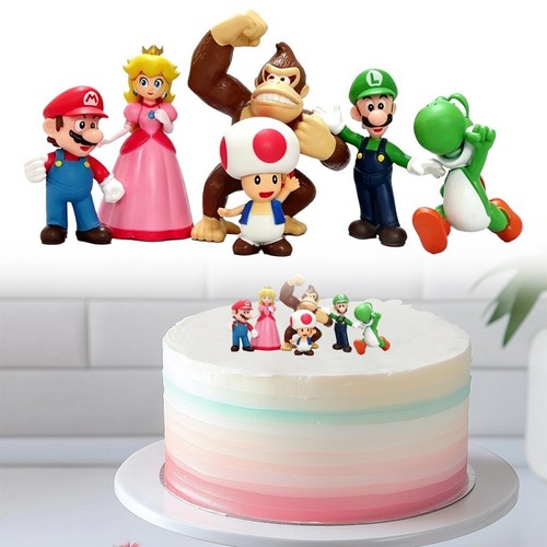 Super mario pvc figures - super,