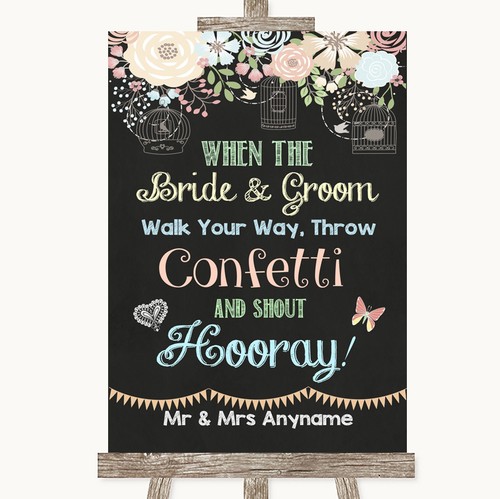Shabby chic chalk confetti - shabby,