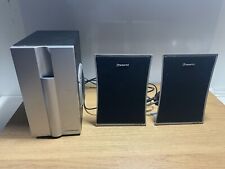 Packard Bell FPS 100 Speakers vintage for PC, laptop etc - 654452 AC 230V 20W