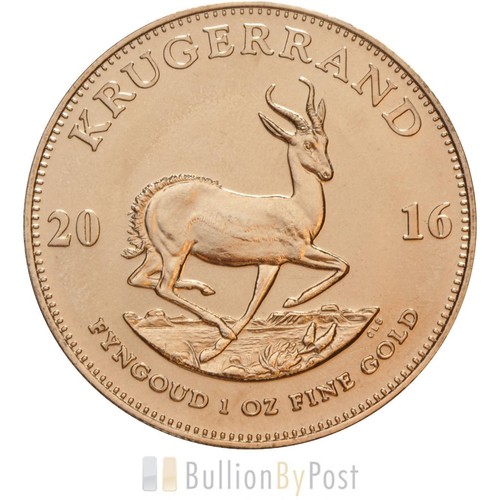 2016 1oz gold krugerrand - 1oz,