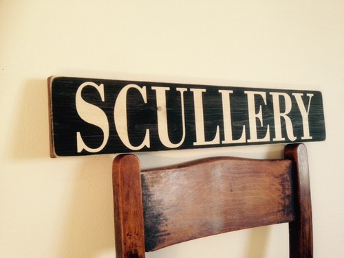 Scullery sign kitchen signs - sign,