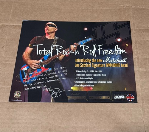 Joe satriani marshall amps - joe,