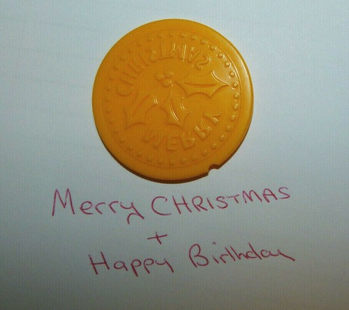 Golden chocolate coin - golden,