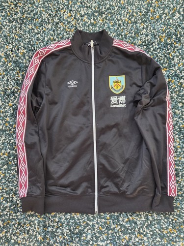 Burnley football zip top - football,