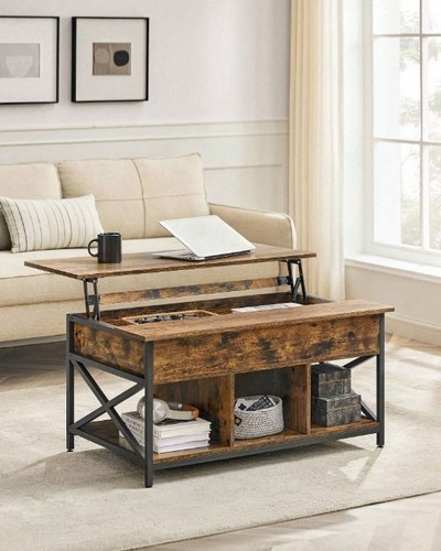 Industrial coffee table - coffee,