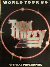 Thin Lizzy World Tour 1980 Official Programme