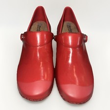 Swedish Women  Clogs Red