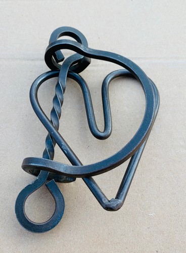 Wrought iron heart tavern - iron,