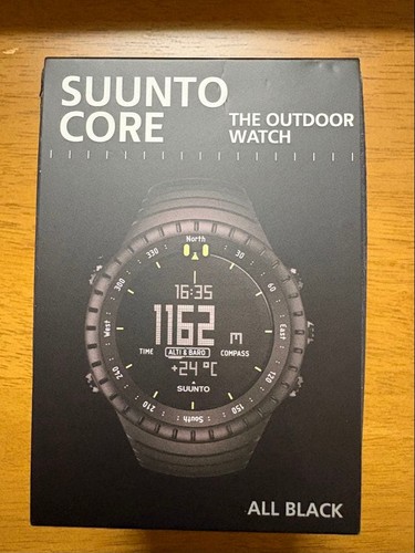 Suunto core all black military - black,