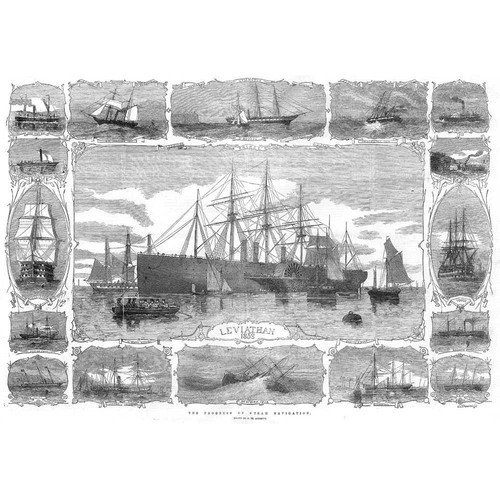 Great eastern progress of - eastern,