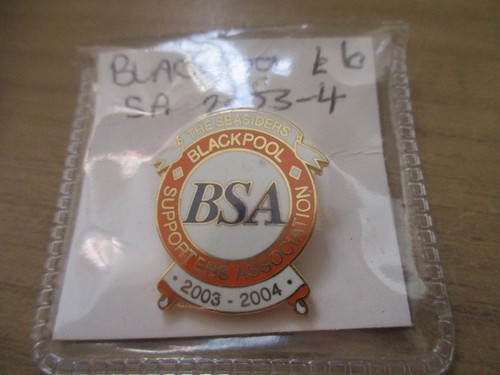 Blackpool football badge - football,