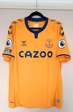 Match Worn/Issue Everton 2020-21 Away shirt - Large - Mina