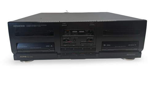 Kenwood double cassette - kenwood,