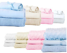 Baby Bedding Starter Bundle Blanket Sheet Set Moses / Cot Basket Starter Bedding