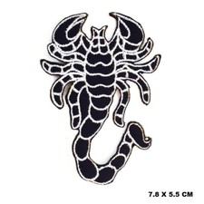 Black Scorpion   Embroidered
