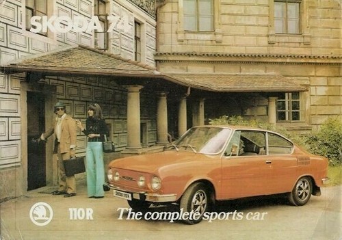 Skoda s110 coupe 1974 - skoda, uk
