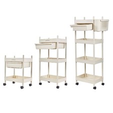 Rolling Storage Trolley Shelf