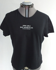 Grinfactor Black T-shirt Size XL Good Girls Ride Motorcycles GOOD Condition