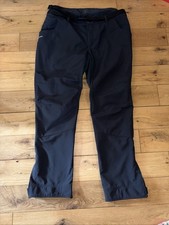 Quechua decathlon Men's Waterproof Hiking Walking Trousers W 40 L34 Navy Blue