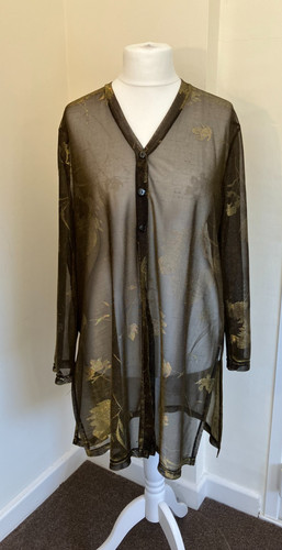 Sheer jacket size - sheer,