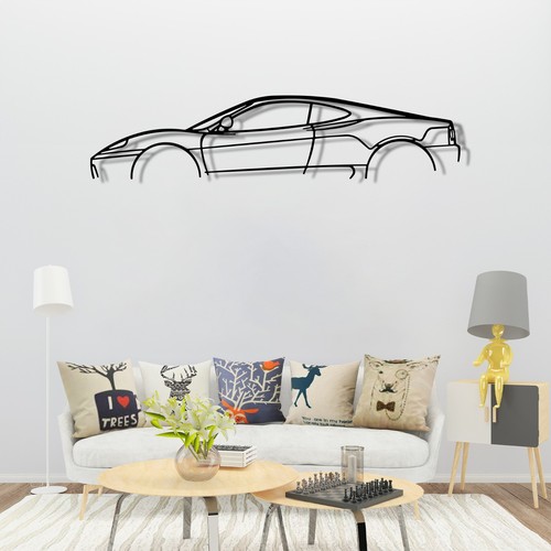 Metal car wall art - metal,
