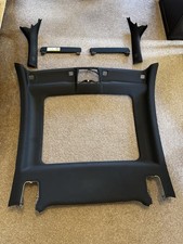 JAGUAR F-TYPE Coupe X152 2015 Black Roof Headliner Set EX53-519F50-ACW