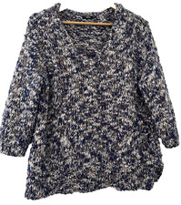 M&CO.  MULTI CHUNKY KNIT V