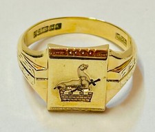 “9ct Solid Gold Sea Lion &