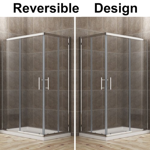 Corner entry shower enclosure - corner,