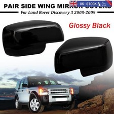 2X Gloss Black Wing Side