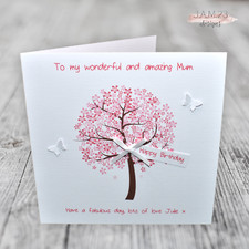 Personalised Female Birthday Card Mum Daughter Sister Nana Friend