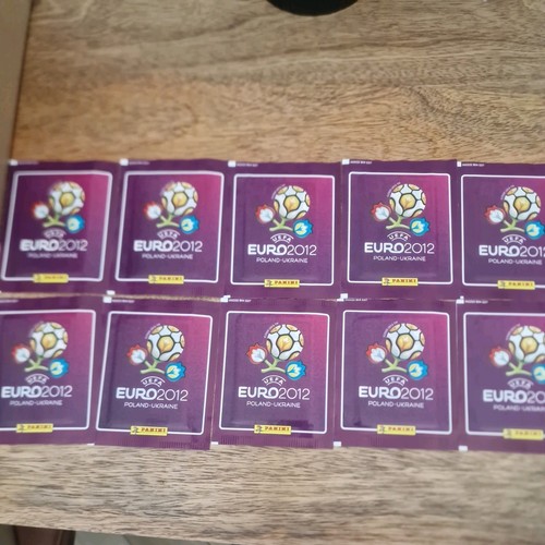 Panini euro 2012 x10 - panini, sealed