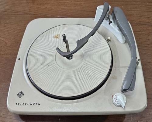 Vintage telefunken turntable - vintage,