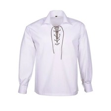 White Jacobite Ghillie Kilt