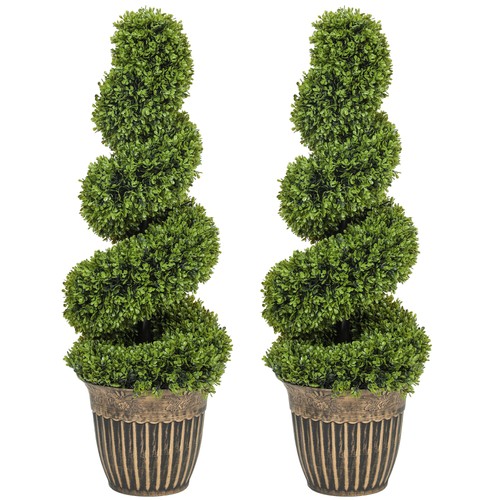 Homcom set potted - set, 2