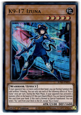 YUGIOH K9-17 IZUNA ULTRA RARE