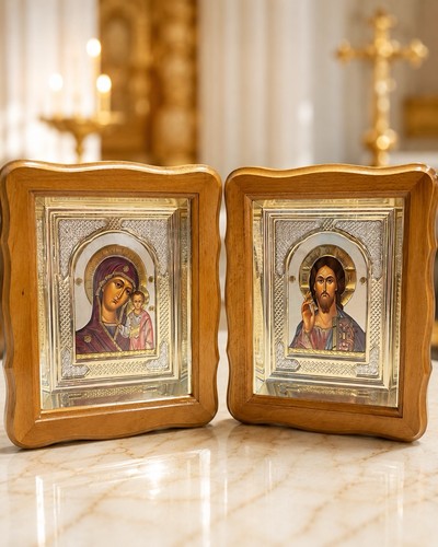 Orthodox icon set jesus - orthodox,