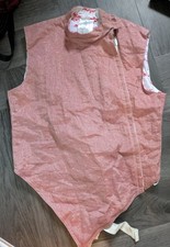 Allstar Men's Right Handed Foil Fencing Lame Size 102 Red - Barely Used