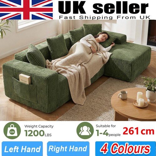 Seater jumbo cord corner - seater,