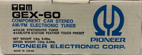 Pioneer gex component car - component,