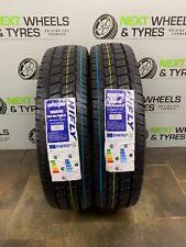 x2 185 14C 185/R14C HIFLY CARAVAN TYRES M+S  102/100R COMMERCIAL VAN NEW TYRES