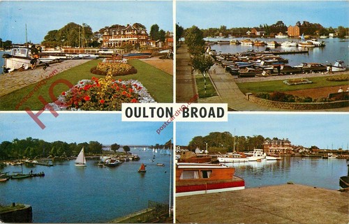 Picture postcard oulton broad - picture,
