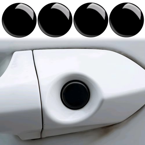 4pcs glossy black car door - 4pcs,