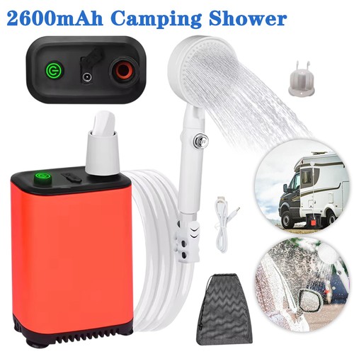 2600mah portable shower pump - portable,